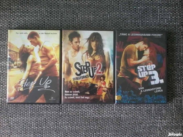 Step up 1-3 DVD Gyjtemny