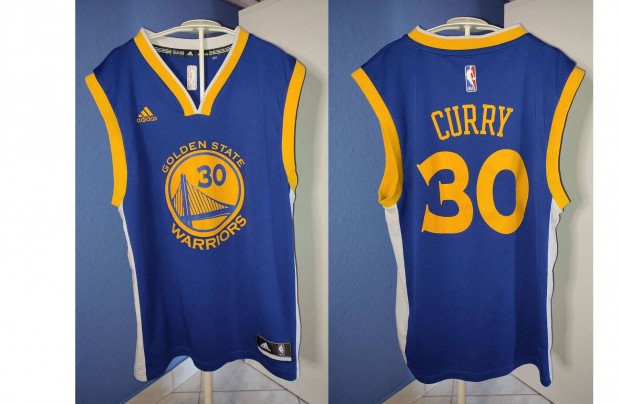 Stephen Curry Golden State Warriors eredeti adidas NBA mez (M)