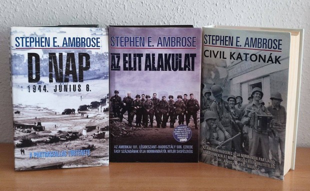 Stephen E. Ambrose knyvek 3 db