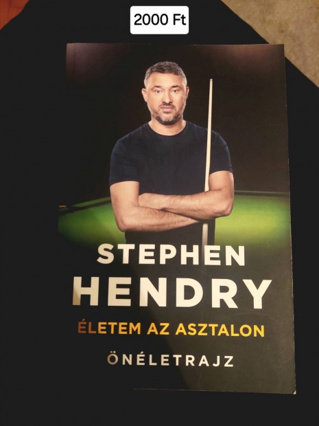 Stephen Hendry nletrajzi knyv