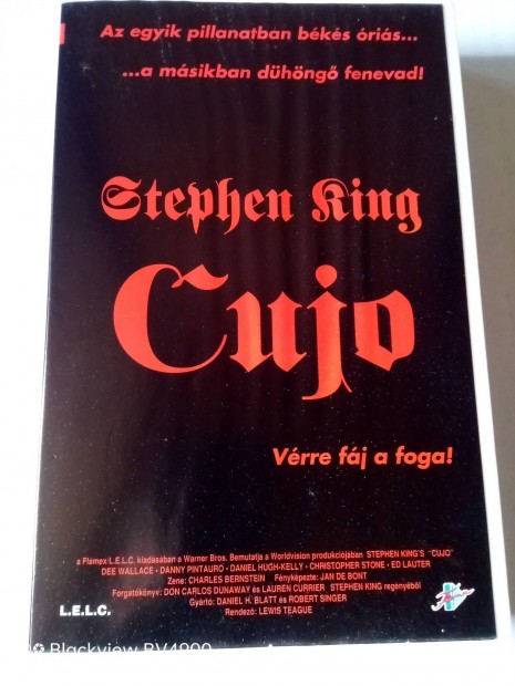 Stephen King Cujo eredeti Vhs