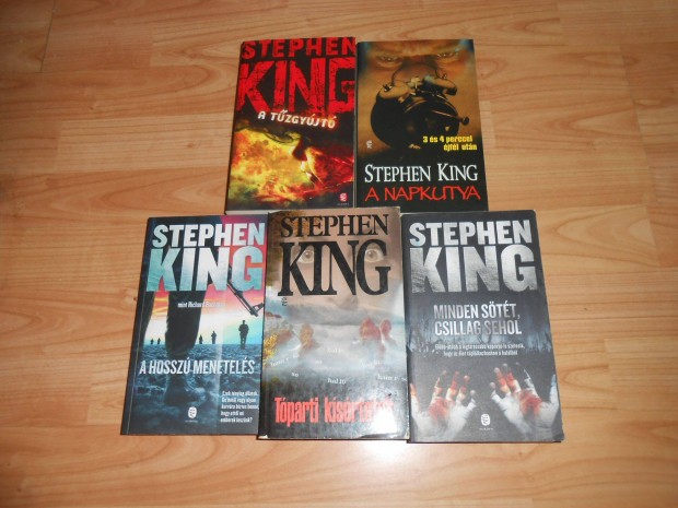 Stephen King Knyvcsomag (+3 ajndk Stephen King knyv)