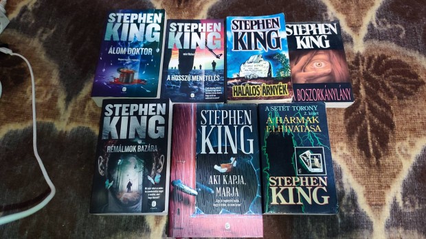 Stephen King Knyvek 7 db