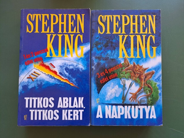 Stephen King: A Napkutya+ Titkos ablak, titkos kert