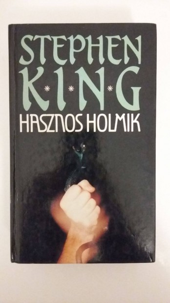 Stephen King: Hasznos holmik (kemny fedeles)