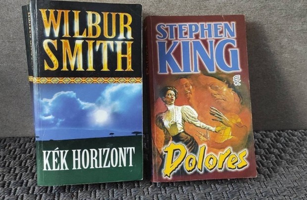 Stephen King, Wilbur Smith, Robin Cook knyvek