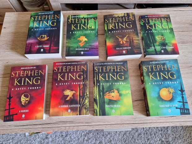 Stephen King - A Sett Torony teljes sorozat ! j!