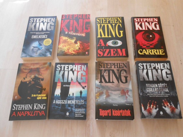 Stephen King knyvcsomag (8 db kztk Ritkasgok is)