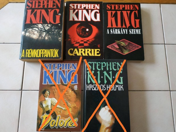Stephen King knyvek 1500/ db