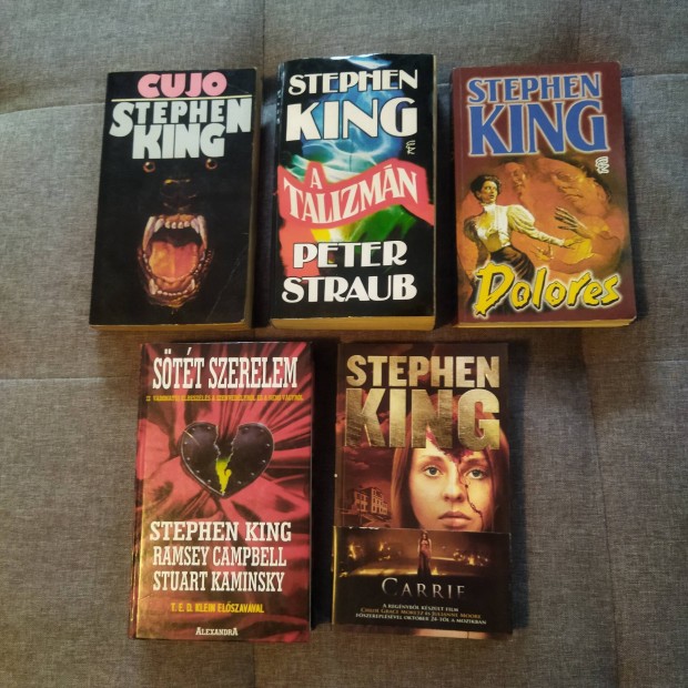 Stephen King könyvek 2-es csomag 