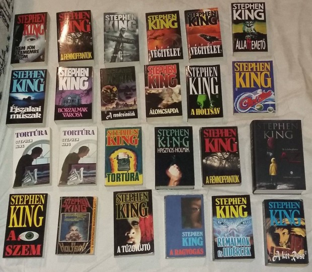 Stephen King knyvek, rak a lersban