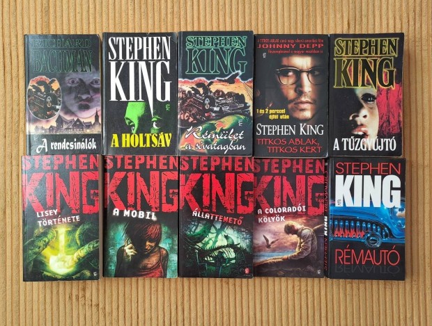 Stephen King knyvek eladk