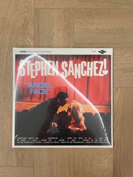 Stephen Sanchez Angel Face (Limited Red Opaque bakelit lemez)