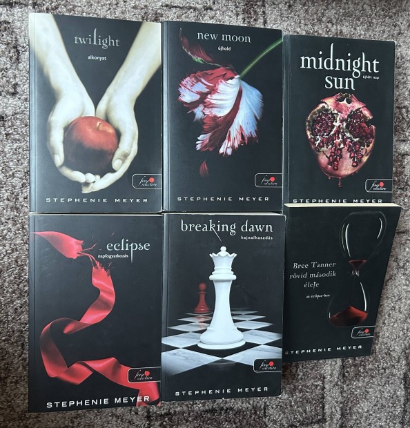 Stephenie Meyer: Alkonyat 6 része egyben