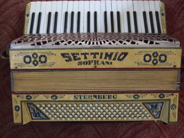 Sternberg Settimio Soprani harmonika, tokkal s kziknyvvel elad
