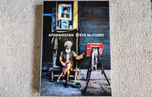 Steve Mccurry Afghanistan - Taschen 2017 fotalbum fnykpalbum