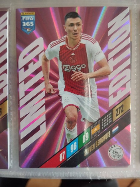 Steven Berghuis (Ajax) FIFA 365 2024 Limited edition focis krtya