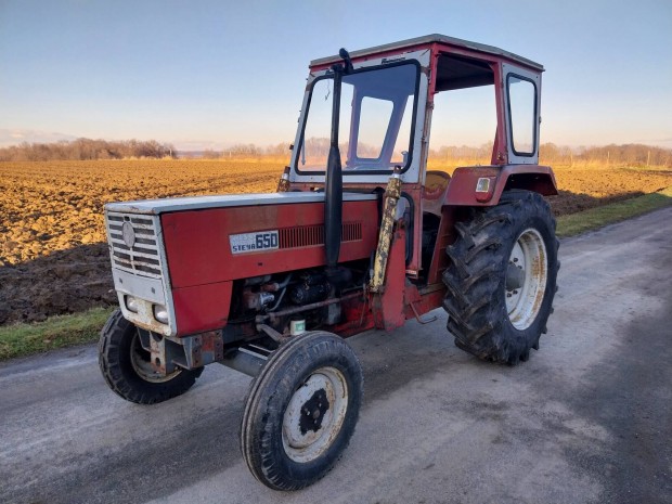 Steyr 650 traktor osztrk paprokkal elad 