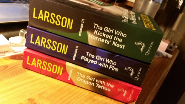 Stieg Larsson: Millennium trilgia- The Girl with the Dragon Tattoo +2