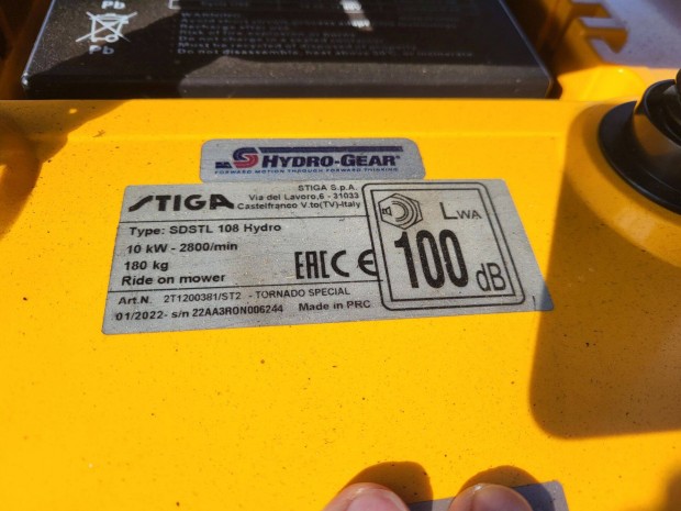 Stiga fnyiro traktor