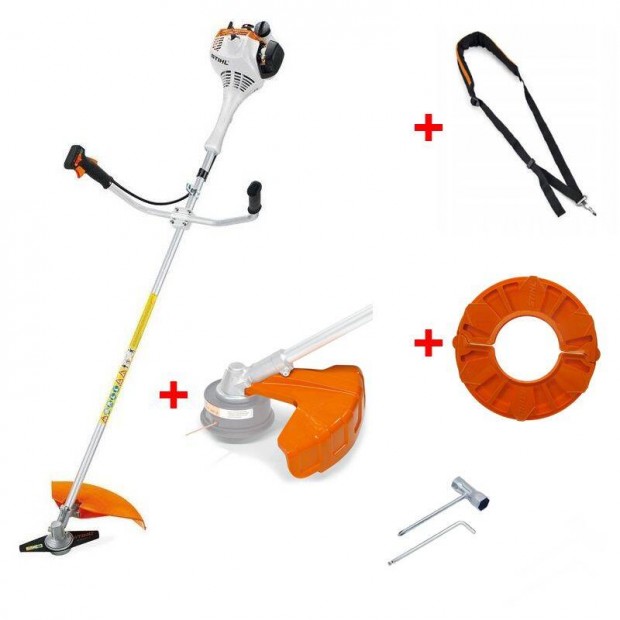 Stihl FS 55 benzines fkasza, kiegsztkkel, 0, 75kW, 27, 2cm3