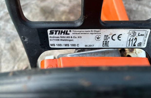 Stihl MS 180 lncfrsz, + lnc