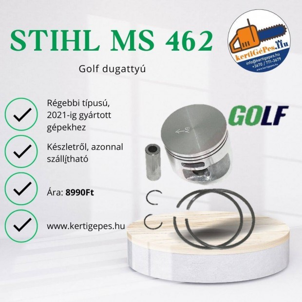 Stihl Ms462 Golf dugatty, lncfrsz