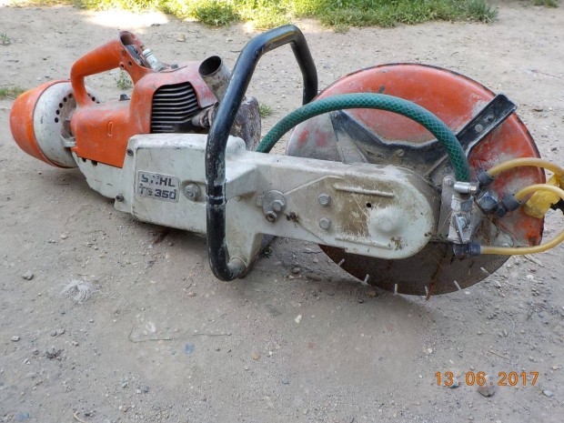 Stihl TS 350-as benzines ,gzszektor-s gyjttraf nlkl elad