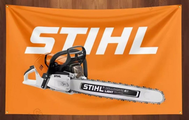 Stihl felirat zszlk (nem Husqvarna) lncfrsz, fkasza 