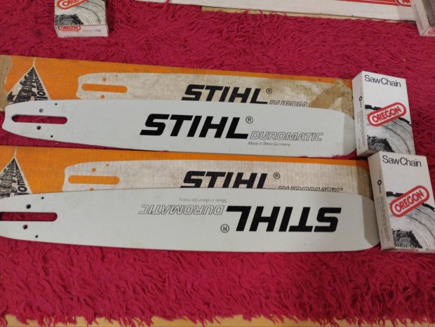 Stihl vezet lemezek s lncok egyben elad.