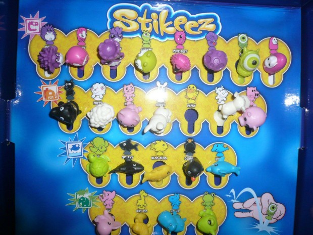 Stikeez figurasor gyjtemny ( 168 darab figura )