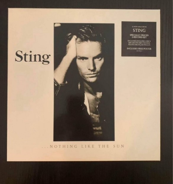 Sting- Nothing Like The Sun LP