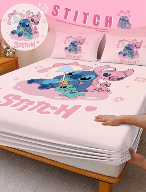 Stitch gumis lepedő! Új
