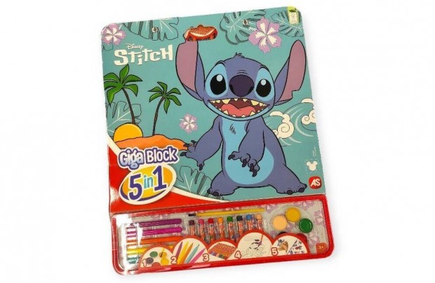 Stitch rajzkszlet gyerekeknek sznez s matrick