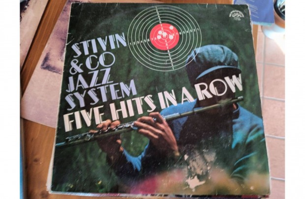 Stivn & Co Jazz System Five Hits In A Row bakelit hanglemez elad
