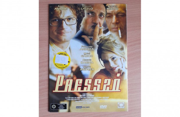 Stohl /Szacsvai/ Benedek . : Pressz DVD eredeti, bontatlan csom