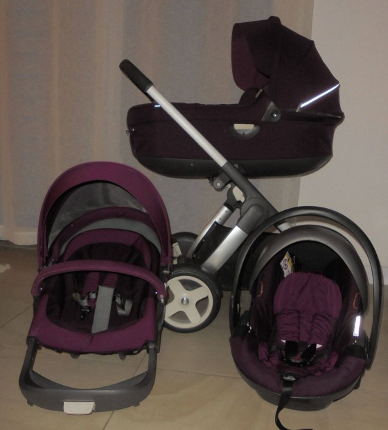 Stokke Crusi babakocsi 3az1-ben ingyen szállítással