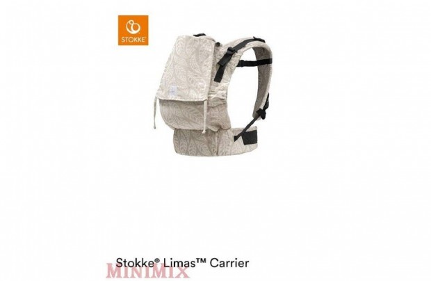 Stokke Limas Carrier Flex OCS Valerian Beige kenguru babahordoz