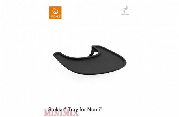 Stokke Tray for Nomi Black etetszk tlca