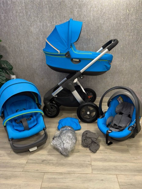 Stokke Urban Blue 3in1 terepbabakocsi