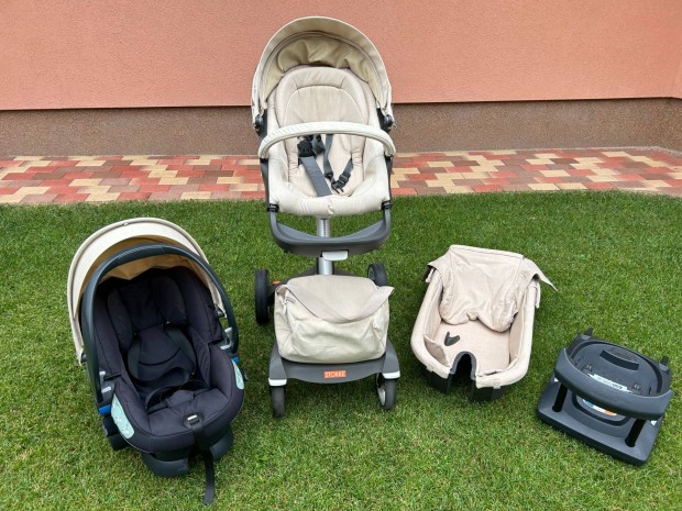 Stokke Xplory V4 babakocsi beige