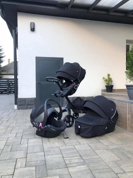 Stokke v6 fekete