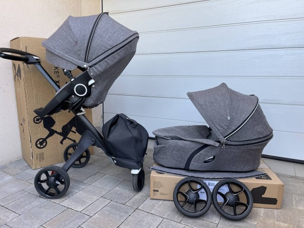 Stokke v6 komplett babakocsi sok tartozkkal.