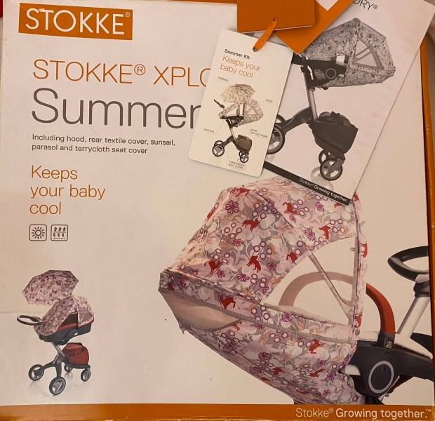 Stokke xplory babakocsihoz nyri huzat szett napernyvel