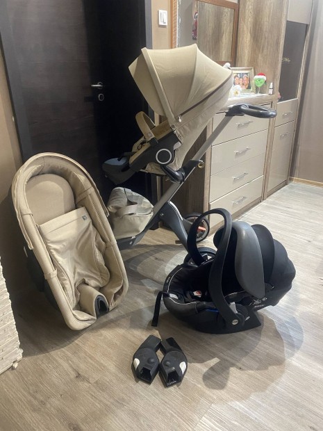 Stokke xplory v4 3in1 beige melange 