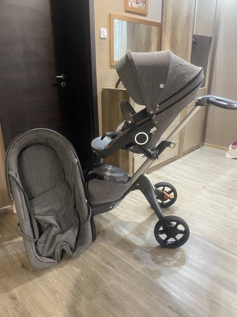 Stokke xplory v5 2in1 Black melange 