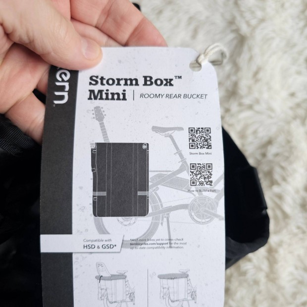 Storm Box Mini kerékpáros csomagtartó táska új cimkés