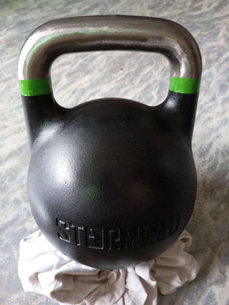 Stormred 10kg verseny kettlebell, harangsly, verseny girja