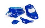 Str8 Burkolat készlet MBK Booster / Yamaha BWs 2004 után kék 4 darab