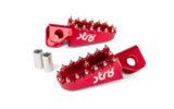 Str8 Derbi STR8 CNC lábtartó piros (szett)
